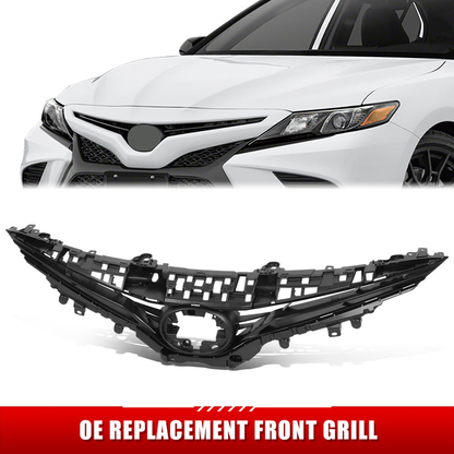 PARRILLA GRILLE - TY CAMY 18-20/21-ON/ GRILLE ASS'Y 21-22/ MAT-BLACK/ (HYBRID LE|HYBRID XLE)//PARTS.NO,TO1200466//OEM NO,5310106F30
