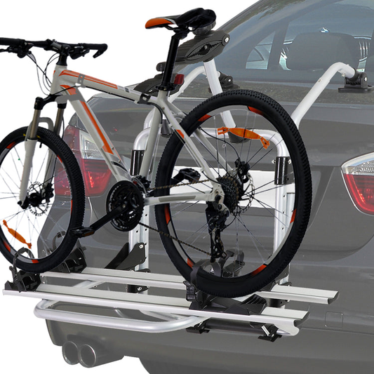 PORTAEQUIPAJE BICYCLE RACK CARRIER - REAR CAR TRAILER ARM - POWDERED COATED - UNIVERSAL