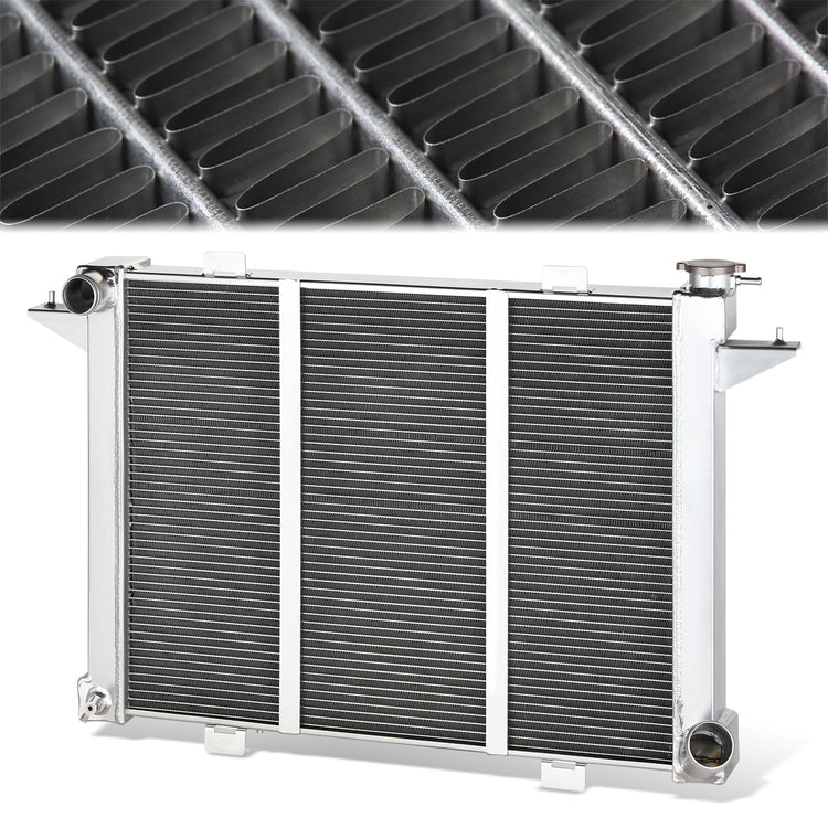 RADIADOR DE ALUMINIO RADIATOR - 3 ROWS - 91-93 DODGE D250 D350 W250 W350 CUMMINS 5.9L