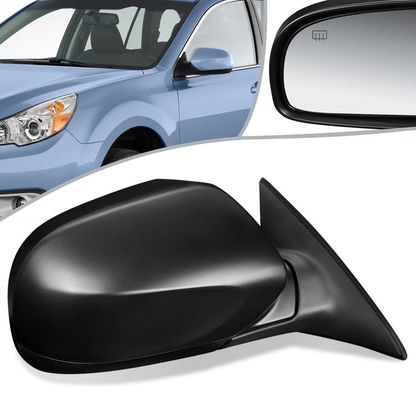 RETROVISOR MIRROR - OEM - 11-14 SUBARU LEGACY / 11-14 SUBARU OUTBACK - POWERED - HEATED - TEXTURED - BLACK - RIGHT