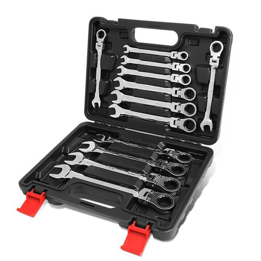 HERRAMIENTAS DNA LOGO - 12PCS - DUAL HEAD - VANADIUM CHROME STEEL