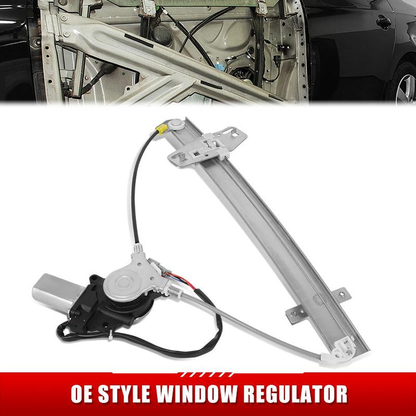 REGULADOR DE VENTANA WINDOW MOTORS & REGULATORS - HONDA CIVIC 2001-2005 - SEDAN - METALLIC - BARE STEEL / PLASTIC