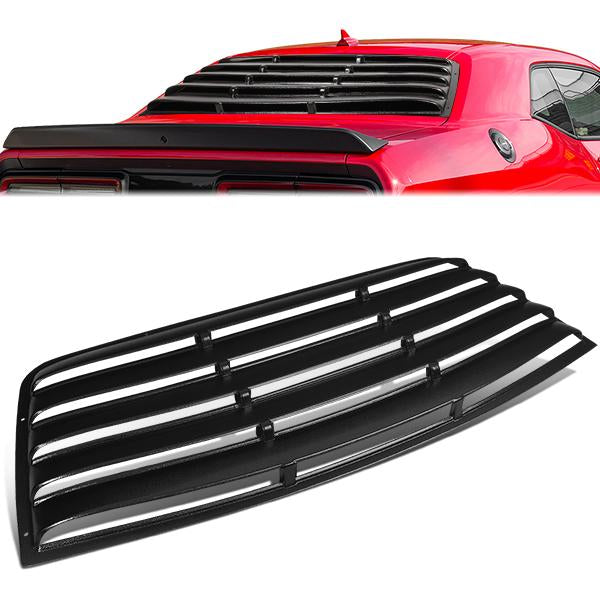 PERSIANA TRASERA REAR WINDOW LOUVER - 08-19 DODGE CHALLENGER - 1PC - BLACK