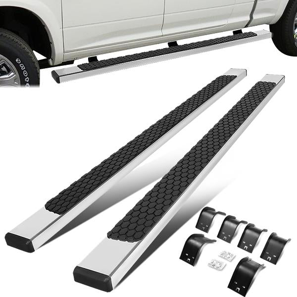 ESTRIBOS 5" - 09-18 DODGE RAM 1500 / 11-20 DODGE RAM 2500, 3500 - EXTENDED CAB - CHROME / BLACK