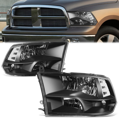 FAROS 10-18 RAM 1500-5500,FIT DUAL OR QUAD HEADLIGHT MODELS, NOT FIT FACTORY PROJECTOR STYLE