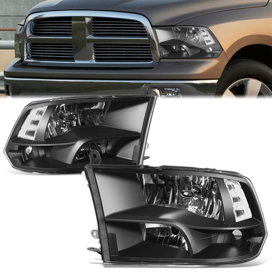 FAROS 10-18 RAM 1500-5500,FIT DUAL OR QUAD HEADLIGHT MODELS, NOT FIT FACTORY PROJECTOR STYLE