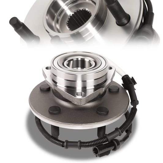 MASA DE RUEDA WHEEL HUBS & BEARINGS - FORD F-150 2000-2003 / FORD F-150 HERITAGE 2004 / FRONT, LEFT, RIGHT - 4WD WITH 4 WHEEL ABS WITH 5 LUG WHEELS