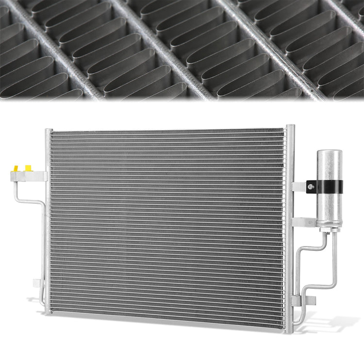 CONDENSADOR FORD ESCAPE 2013-2016 - FOR 2.0T MODEL - ALUMINUM - SILVER