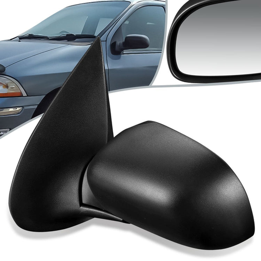 RETROVISOR MIRROR - OEM - 95-98 FORD WINDSTAR - POWERED - HEATED - TEXTURED - BLACK - LEFT