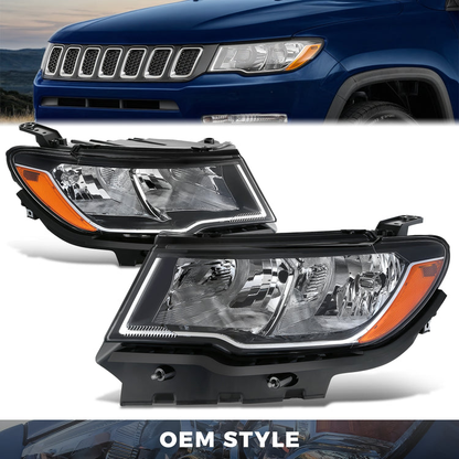 FAROS OE STYLE - 17-21 JEEP COMPASS - LEFT AND RIGHT