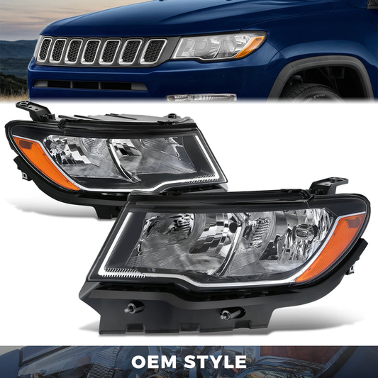 FAROS OE STYLE - 17-21 JEEP COMPASS - LEFT AND RIGHT