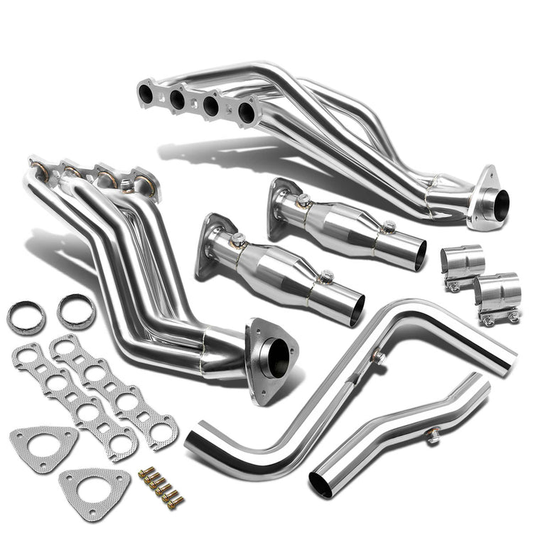 HEADERS STAINLESS STEEL - 99-04 FORD F-150 LIGHTNING 5.4L +DOWNPIPE
