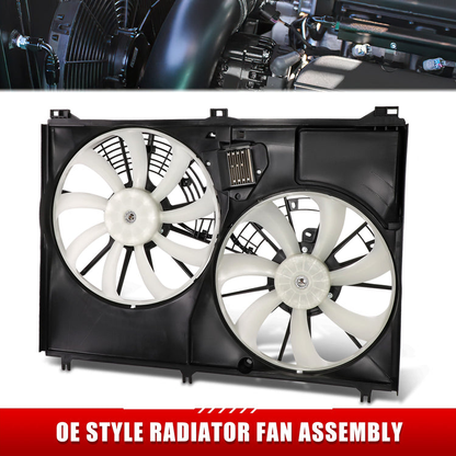 ABANICOS OE STYLE -TOYOTA HIGHLANDER 2014-2019 / 3.5L WITH TOWING PACKAGE