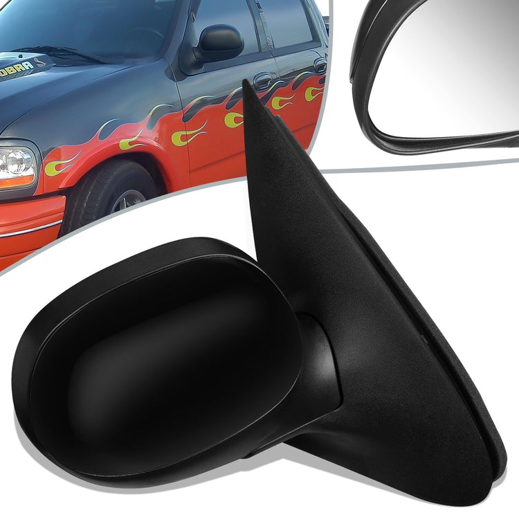 RETROVISOR MIRROR - OEM - 98-02 FORD EXPEDITION - MATTE - BLACK - RIGHT