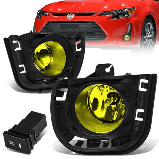 FAROS DE NIEBLA 14-16 SCION TC - WITH SWITCH, BEZEL - H11 BULB - AMBER