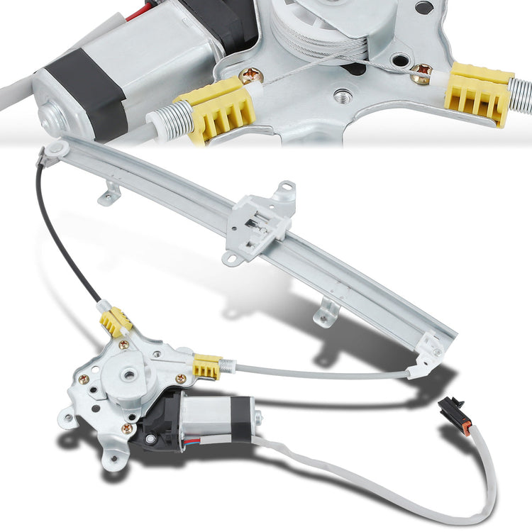 REGULADOR DE VENTANA WINDOW MOTORS & REGULATORS - METALLIC - 91-94 NISSAN SENTRA/94-12 NISSAN TSURU - METALLIC - BARE STEEL/PLASTIC