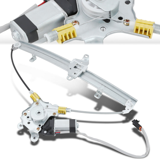 REGULADOR DE VENTANA WINDOW MOTORS & REGULATORS - METALLIC - 91-94 NISSAN SENTRA/94-12 NISSAN TSURU - METALLIC - BARE STEEL/PLASTIC