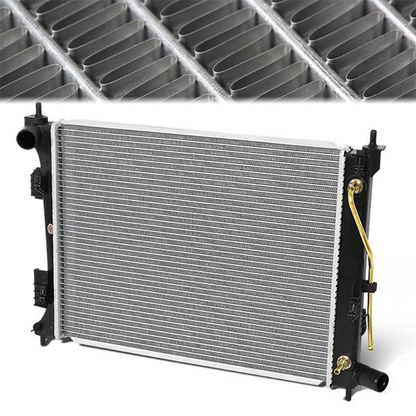 RADIADOR RADIATOR - OEM - 12-14 DODGE ATTITUDE / 12-17 HYUNDAI ACCENT / 12-17 KIA RIO - FITS 1.6 MODELS - FITS AUTOMATIC OR MANUAL TRANSMISSION MODELS - DPI-13253