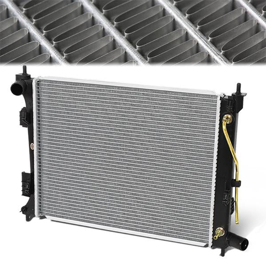 RADIADOR RADIATOR - OEM - 12-14 DODGE ATTITUDE / 12-17 HYUNDAI ACCENT / 12-17 KIA RIO - FITS 1.6 MODELS - FITS AUTOMATIC OR MANUAL TRANSMISSION MODELS - DPI-13253