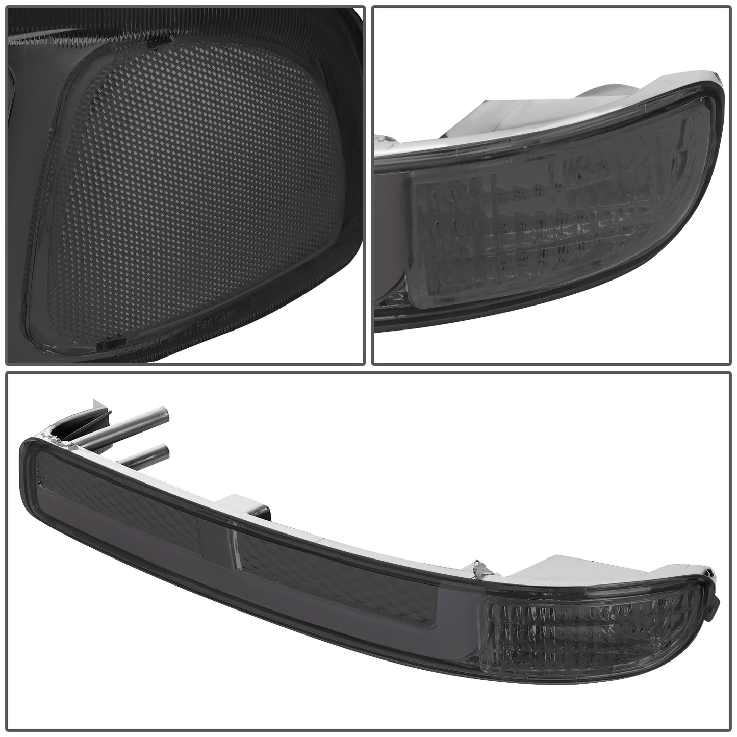 FAROS 99-06 GMC SIERRA 1500, YUKON / 01-06 SIERRA 1500 HD, SIERRA 2500 HD, SIERRA 3500 / 2007 SIERRA 1500, 1500 HD CLASSIC, SIERRA 3500 CLASSIC / 99-04 SIERRA 2500 / 00-06 YUKON XL 1500, YUKON XL 2500 - DOES NOT FIT DENALI, C3 TRIMS - SWITCHBACK LED DRL -