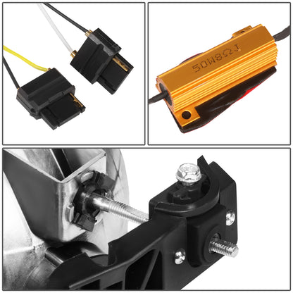 FAROS 99-06 GMC SIERRA 1500, YUKON / 01-06 SIERRA 1500 HD, SIERRA 2500 HD, SIERRA 3500 / 2007 SIERRA 1500, 1500 HD CLASSIC, SIERRA 3500 CLASSIC / 99-04 SIERRA 2500 / 00-06 YUKON XL 1500, YUKON XL 2500 - DOES NOT FIT DENALI, C3 TRIMS - SWITCHBACK LED DRL -