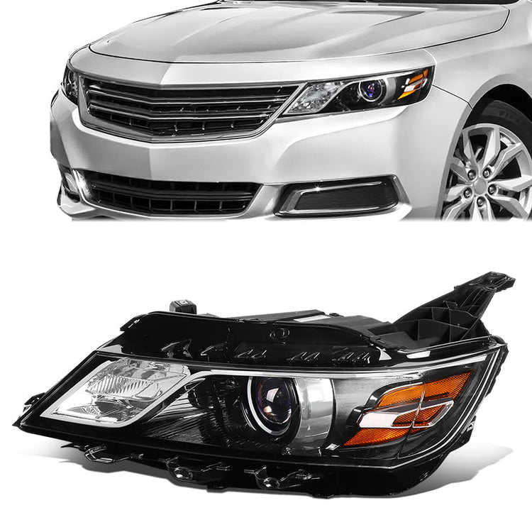 FAROS OE STYLE - 15-19 CHEVROLET IMPALA - FITS HALOGEN HEADLIGHT MODELS ONLY - 194 SIDE MARKER, 7444NA TURN SIGNAL, 9005 HIGH/LOW BEAM - LEFT