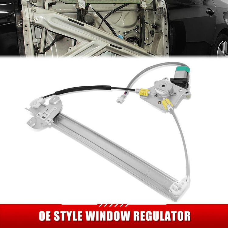 REGULADOR DE VENTANA WINDOW MOTORS & REGULATORS - CHEVROLET TRACKER 1998 / GEO TRACKER 1996-1997 / SUZUKI SIDEKICK 1991-1998 - 4DR - METALLIC - BARE STEEL / PLASTIC