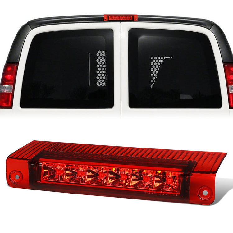 LUZ DE FRENO 13-17 CHEVY EXPRESS 1500, 2500, 3500 / GMC SAVANA 1500, 2500, 3500 - LED - RED
