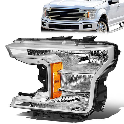 FAROS OE STYLE - 18-20 FORD F-150 - FITS MODELS W/ HALOGEN HEADLIGHTS ONLY - 9005 HIGH / H11 LOW BEAM / 7444NA TURN SIGNAL - LEFT