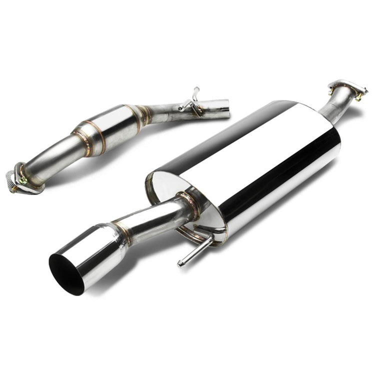 TUBERIA CATBACK CATBACK - 92-98 VW GOLF MK3 8V/VR7 - SINGLE TIP - STAINLESS STEEL