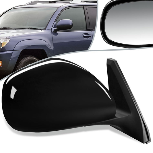 RETROVISOR MIRROR - OEM - 03-09 TOYOTA 4RUNNER - POWERED - TEXTURED - BLACK - RIGHT
