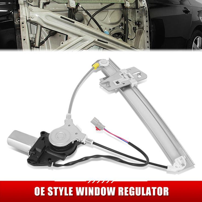 REGULADOR DE VENTANA WINDOW MOTORS & REGULATORS - HONDA CIVIC 2001-2005 - SEDAN - METALLIC - BARE STEEL / PLASTIC