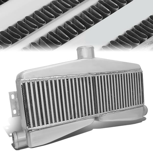 INTERCOOLER B\P - O: 27.5"X14.5"X3.5" - C: 24"X7"X3.5" - 07-14 CHEVY SILVERADO - SILVER
