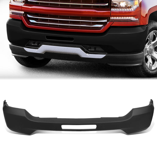 DEFENSA CHEVY CHEVROLET SILVERADO 1500 84029812-PFM ,BLACK,WITHOUT  SENSOR HOLE, WITHOUT FOGLIGHT