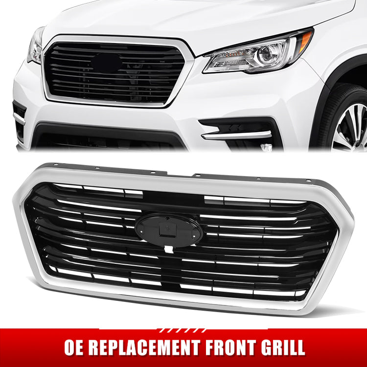 PARRILLA GRILLE - SB ACENT 19-21/ GRILLE ASS'Y/ PAINTED BLACK/ W/CHROME FRAME/ (W/VIEW CAMERA H.)//PARTS.NO,SU1200183//OEM NO,91121XC01A