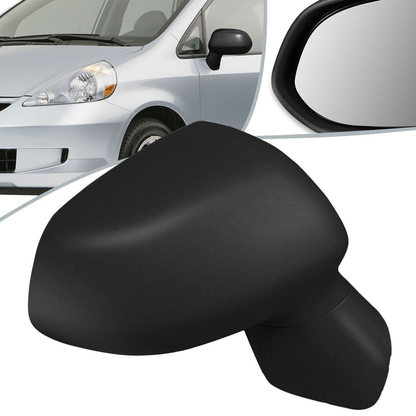 RETROVISOR MIRROR - OEM - 07-08 HONDA FIT - POWERED - PAINTABLE - WHITE - RIGHT