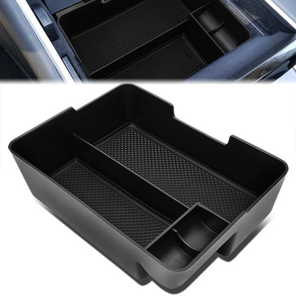 nan CENTER CONSOLE ORGANIZER TRAY - 17-19 TESLA MODEL 3 - BLACK