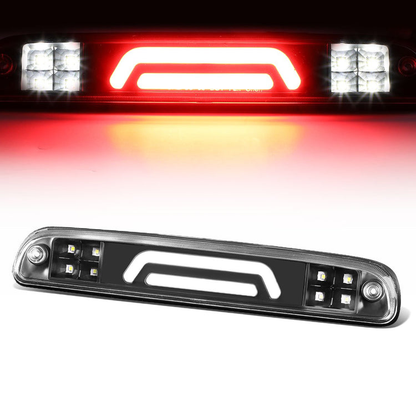 LUZ DE FRENO 93-11 FORD RANGER / 99-16 FORD F-250, F-350, F-450, F-550 SUPER DUTY / 95-03 MAZDA B2300, B3000, B4000 - 3D - LED - BLACK
