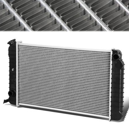 RADIADOR RADIATOR - OEM - 94-95 CHEVROLET LLV / 83-89 CHEVROLET S10 BLAZER / 82-93 CHEVROLET S10 PICKUP / 83-89 GMC S15 JIMMY / 82-90 GMC S15 PICKUP / 91-93 GMC SONOMA - 2.8L WITHOUT ENGINE OIL COOLER - FITS AUTOMATIC TRANSMISSION MODELS - DPI-744