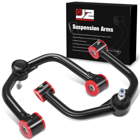 HORQUILLAS 04-15 NISSAN TITAN 2005-19 AMADA 2-4" LIFT,
2004-2015 NISSAN TITAN (EXCLUDES PRO-4X)
2005-2019 NISSAN ARMADA (EXCLUDES PRO-4X)
BLACK+RED