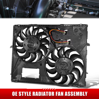 ABANICOS OE STYLE -VOLKSWAGEN TOUAREG 2006-2009 - W/ TOWING PKG