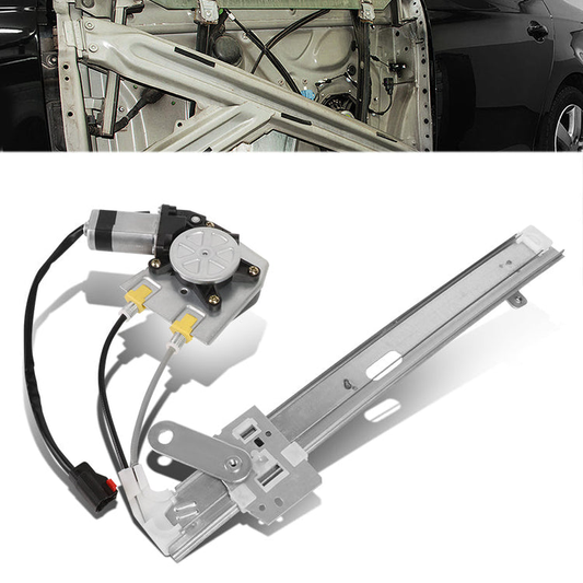 REGULADOR DE VENTANA WINDOW MOTORS & REGULATORS - METALLIC - 97-01 JEEP CHEROKEE - METALLIC - BARE STEEL/PLASTIC