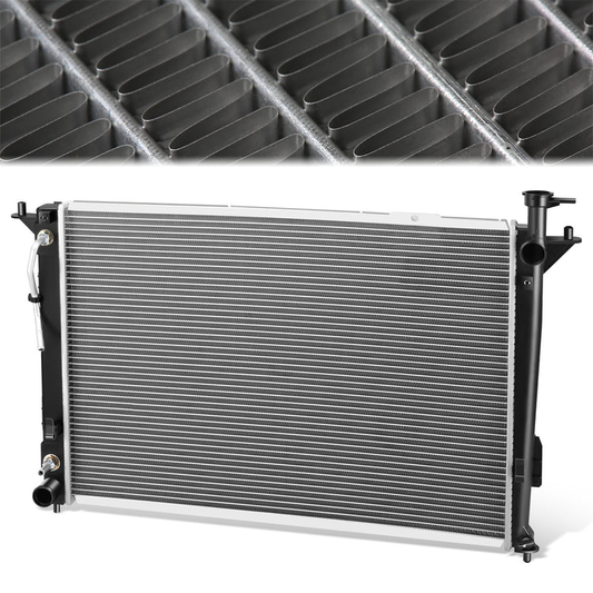 RADIADOR RADIATOR - OEM - 10-12 HYUNDAI SANTA FE L4 2.4L/ V6 3.3L / 13-18 SANTA FE LX SPORT V6 3.3L / 11-15 KIA SORENTO L4 2.4L/ V6 3.5L//DPI,13407