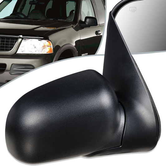 RETROVISOR MIRROR - OEM - 02-05 FORD EXPLORER / 02-05 MERCURY MOUNTAINEER - POWERED - HEATED - TEXTURED - BLACK - RIGHT