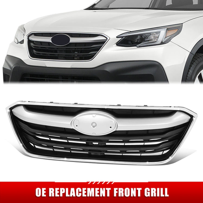 PARRILLA GRILLE - SB LGCY/OTBAK 20-22/ GRILLE ASS'Y/ MAT-BLACK W/CHROME FRAME/ SILVER MOULDING/ (2.5)(OUTBACK)//PARTS.NO,SU1200189//OEM NO,91121AN06A
