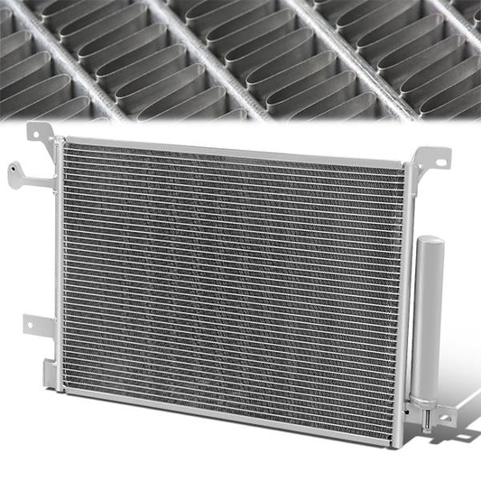 CONDENSADOR 10-14 FORD MUSTANG - FITS 3.7L, 4.0L, 4.6L, 5.0L, 5.4L, 5.8L ENGINE MODELS - ALUMINIUM