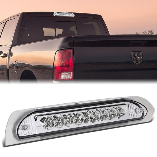 LUZ DE FRENO 02-08 DODGE RAM 1500 / 03-09 RAM 2500, 3500 - FITS MODELS WITH CARGO LIGHTS ONLY - LED - CHROME