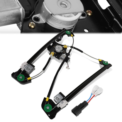 REGULADOR DE VENTANA WINDOW MOTORS & REGULATORS - METALLIC - 04-08 FORD F-150/04-08 FORD LOBO/06-08 LINCOLN MARK LT - FITS CREW CAB / STANDARD CAB MODELS ONLY - METALLIC - BARE STEEL/PLASTIC