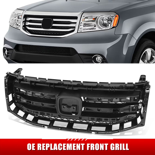 PARRILLA GRILLE - HD PILT '12-'15/ GRILLE ASS'Y/ MAT-DARK GRAY//PARTS.NO,HO1200210//OEM NO,75101SZAA11