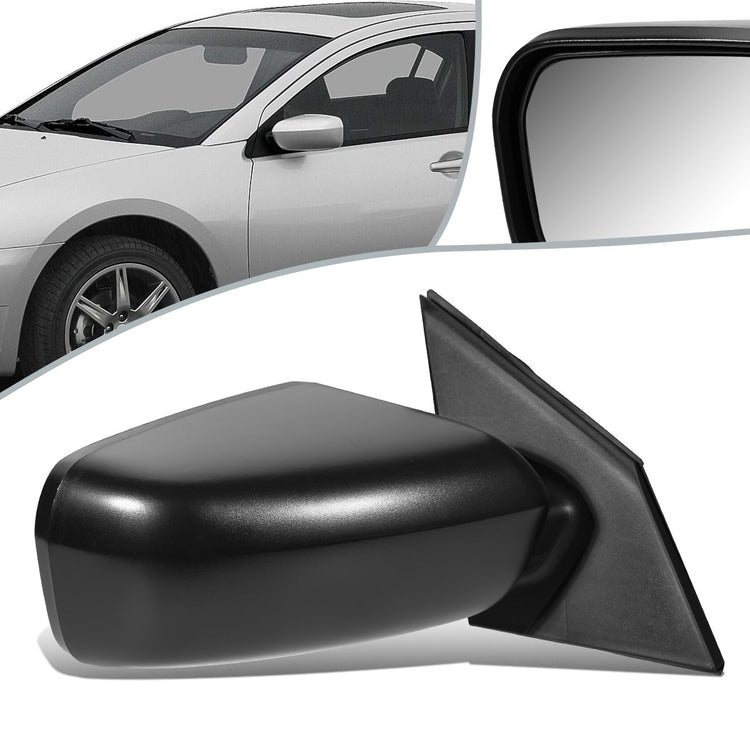 RETROVISOR MIRROR - OEM - 04-08 MITSUBISHI GALANT - POWERED - HEATED - FOLDING - TEXTURED - BLACK - RIGHT